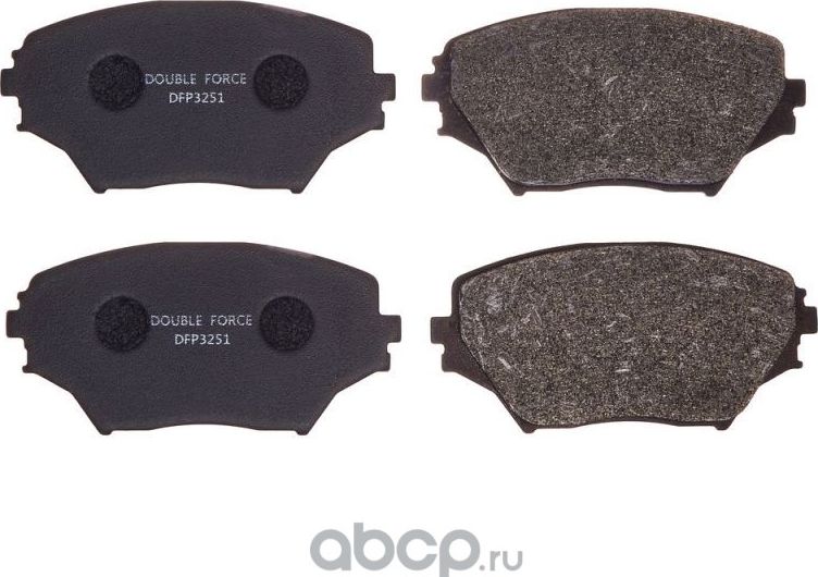 Колодки тормозные дисковые Double Force Double Force. Артикул DFP3251