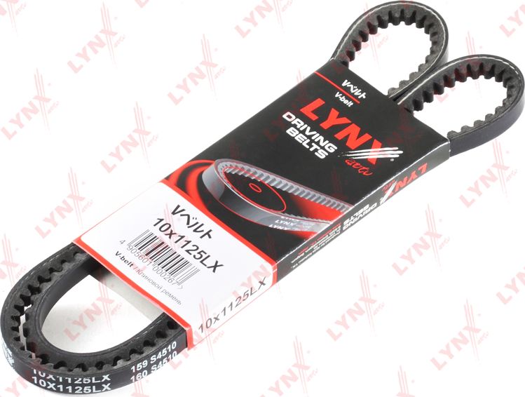 Приводной ремень клиновой LYNXauto. Артикул 10X1125LX