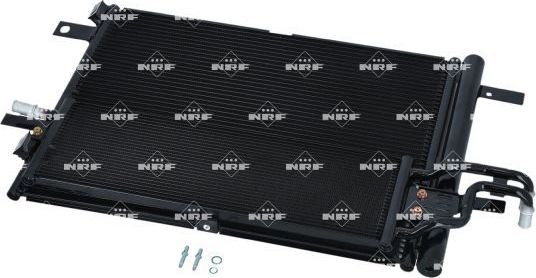 Радиатор кондиционера (конденсатор) NRF EASY FIT. Артикул 350667