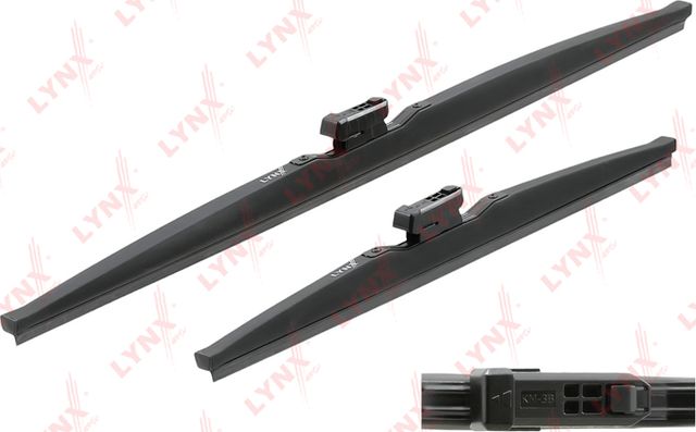 Щетка стеклоочистителя зимняя, комплект 600/400мм (Lynxauto). Артикул LW6040B