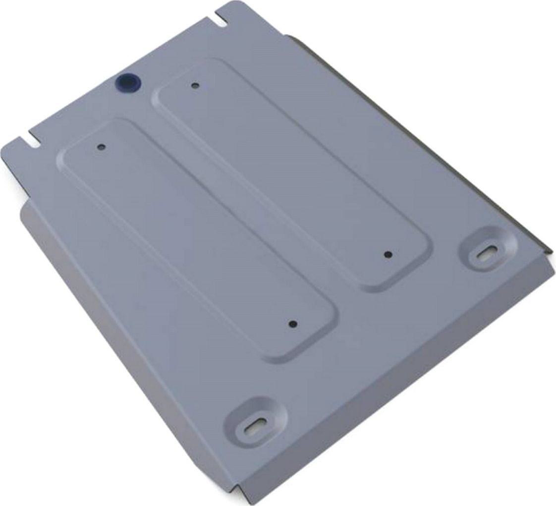 Защита алюминиевая Rival для КПП Genesis G80 4WD 2017-2026. Артикул 333.2355.1