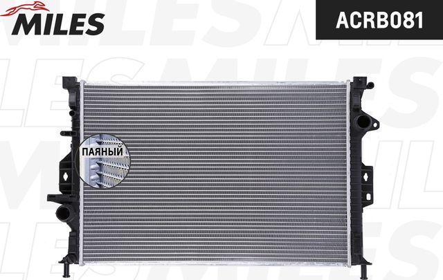 Радиатор охлаждения двигателя Miles для Volvo V40 II 2012-2019. Артикул ACRB081