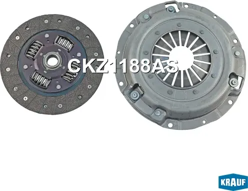 Сцепление комплект без подшипника Krauf. Артикул CKZ1188AS