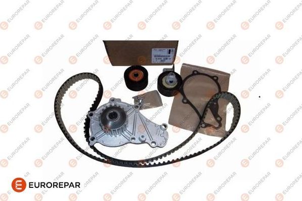 Помпа (водяной насос) с комплектом ремня ГРМ Eurorepar для Peugeot Traveller I 2016-2026. Артикул 1684891880