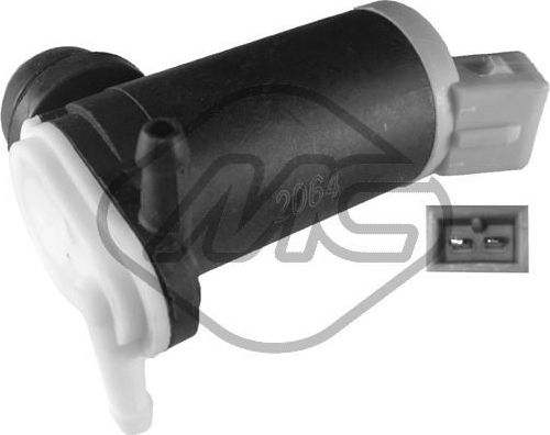 Насос омывателя лобового стекла Metalcaucho. Артикул 02064