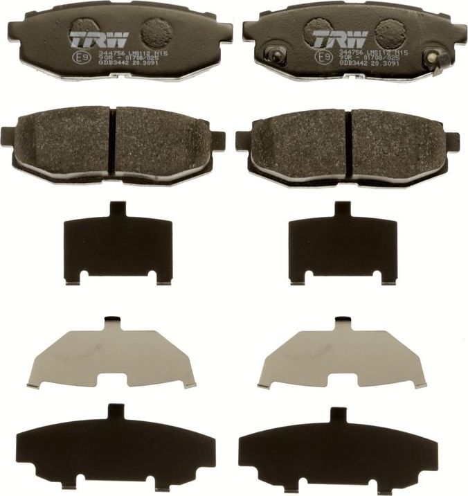 Тормозные колодки TRW. Артикул GDB3442