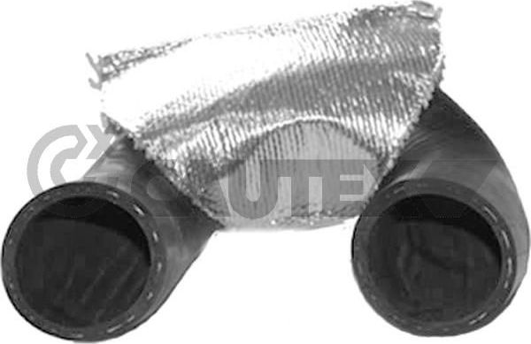 Патрубок радиатора (системы охлаждения) Cautex (EPDM (Этилен-пропиленовый каучук)). Артикул 767477