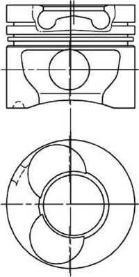Поршень Kolbenschmidt для PUCH G-modell W461 1997-2001. Артикул 94823710