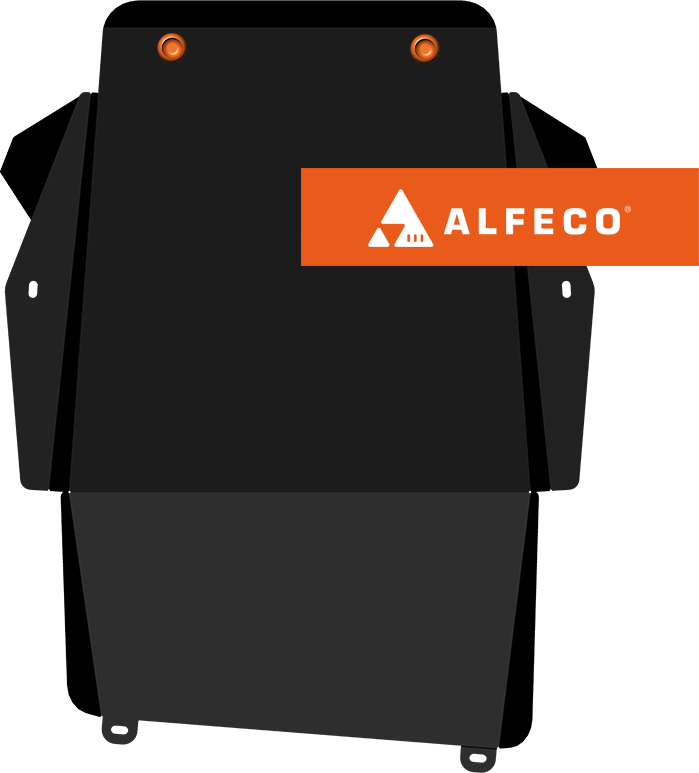 Защита Alfeco для картера и КПП Chrysler Concorde II 1998-2004. Артикул ALF.33.02