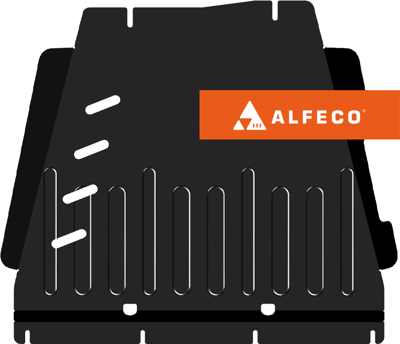 Защита Alfeco для КПП Oting Paladin 4WD 2023-2026. Артикул ALF.72.03