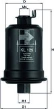 Топливный фильтр Mahle. Артикул KL 129