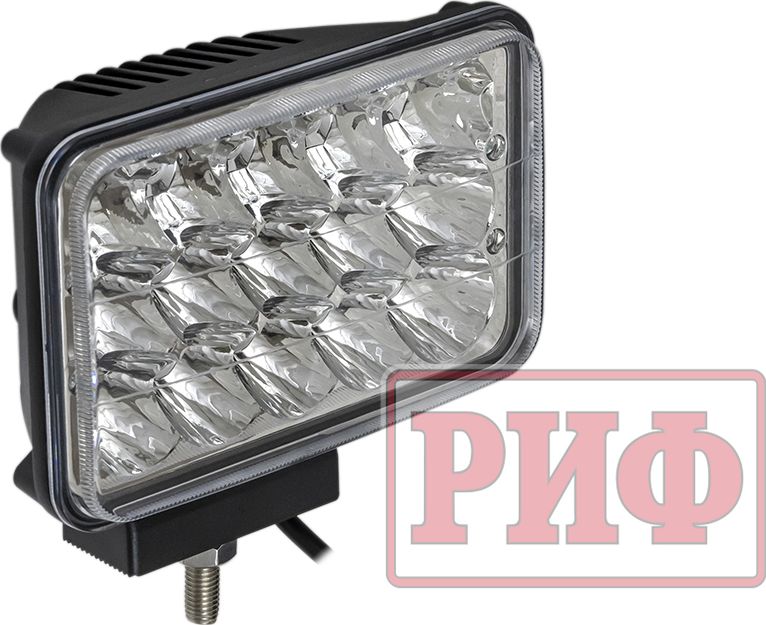 Фара светодиодная водительского света РИФ 178 мм 45W LED. Артикул SM-7045-FSA