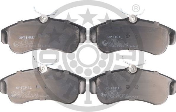 Тормозные колодки Optimal. Артикул BP-09689