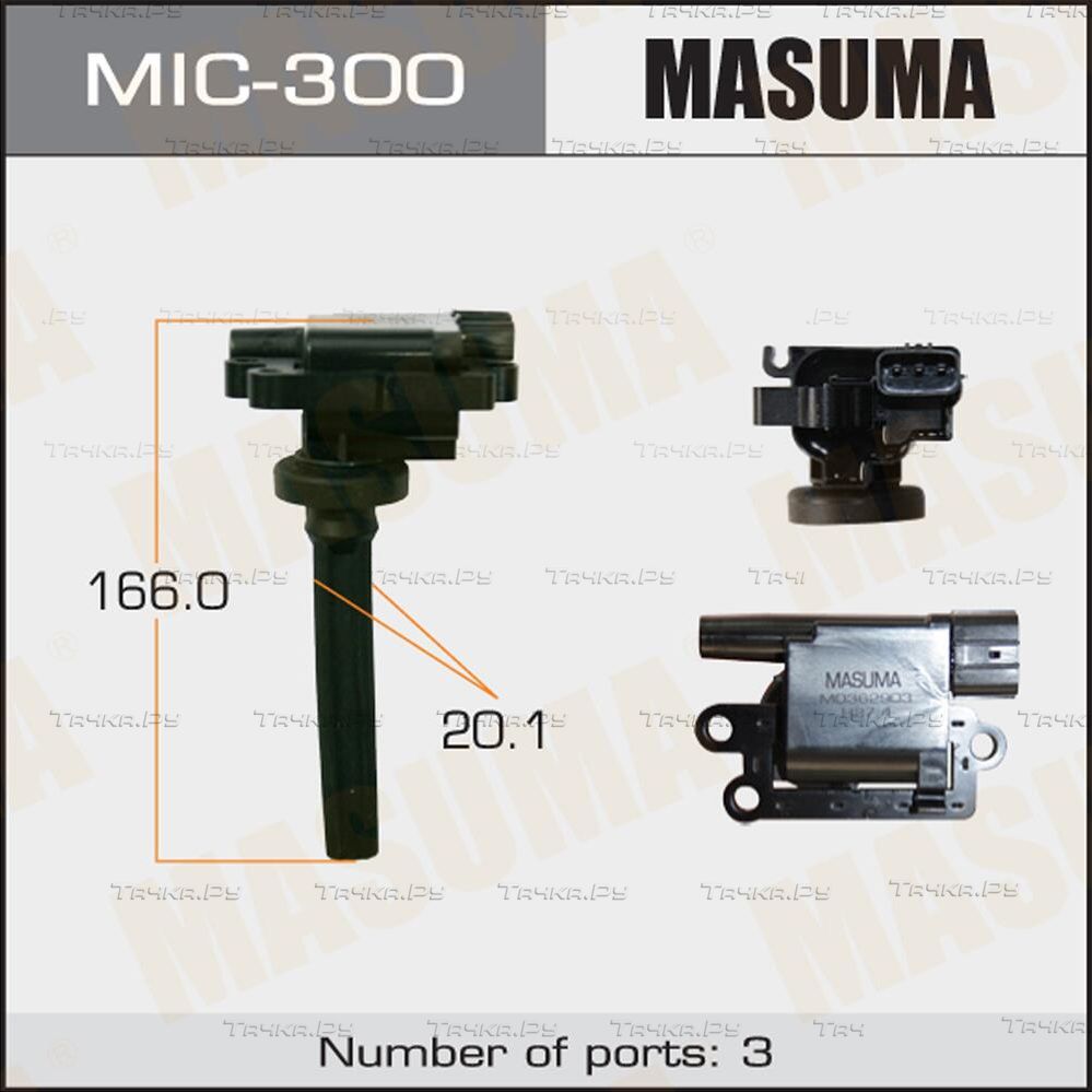 Катушка зажигания Masuma для Mitsubishi Lancer IX 2003-2013. Артикул MIC-300