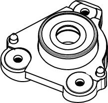 Опора амортизатора (стойки) Trialli. Артикул SA 1650