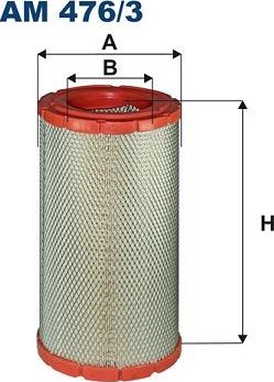 Воздушный фильтр Filtron. Артикул AM 476/3