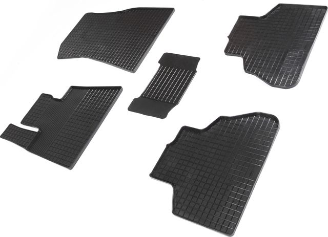 Коврики резиновые Seintex с узором сетка для салона BMW X5 G05 2019-2026. Артикул 90179