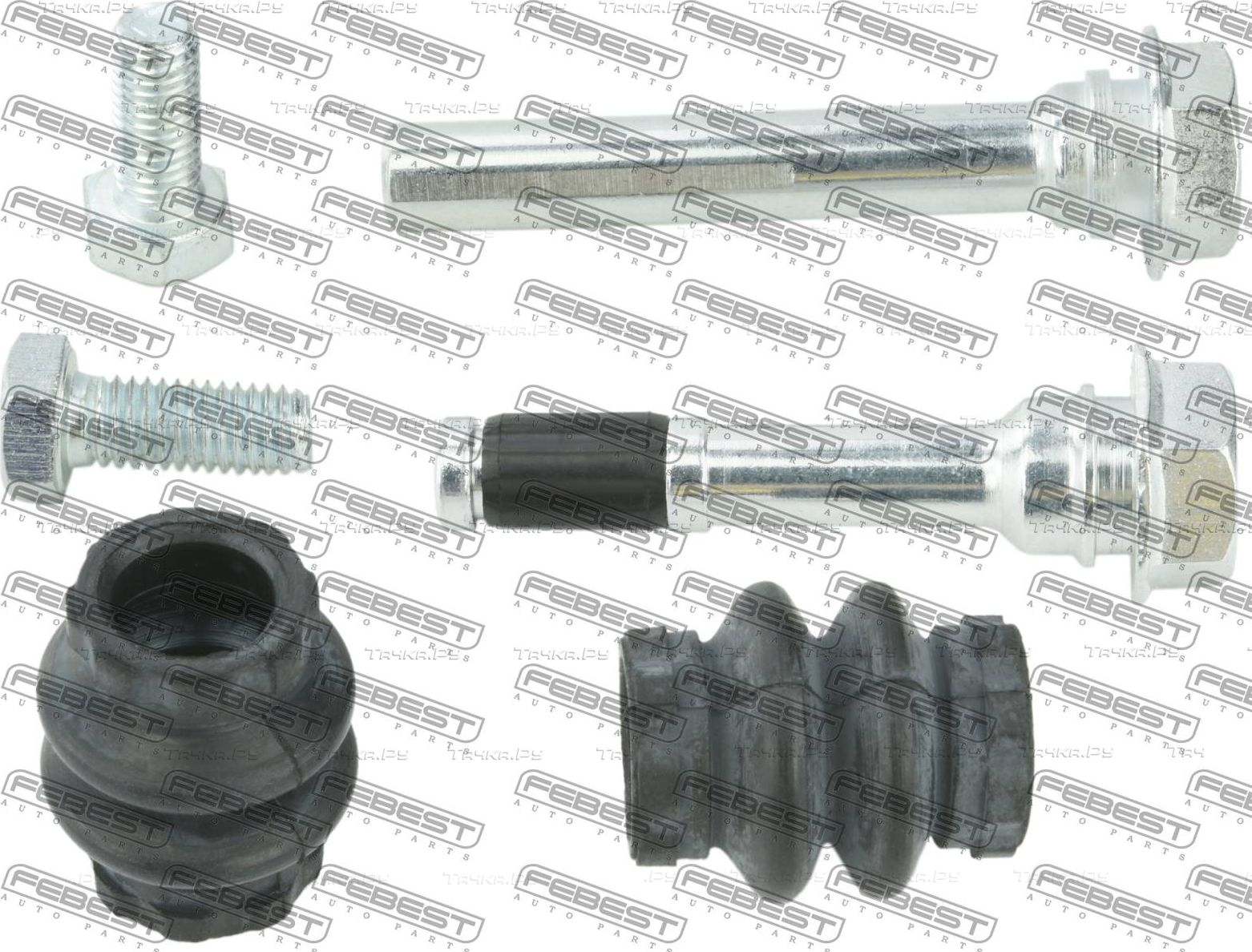 Направляющая тормозного суппорта Febest. Артикул 2574-407F-KIT