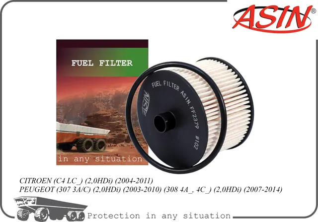 Фильтр топливный (Asin). Артикул ASINFF2379