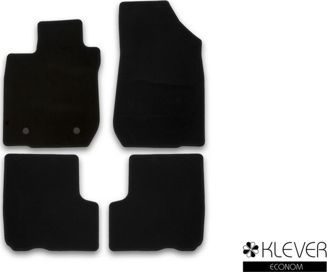 Коврики Klever Econom для салона Lada Largus универсал 7 мест 2012-2026. Артикул KLEVER01523001200k