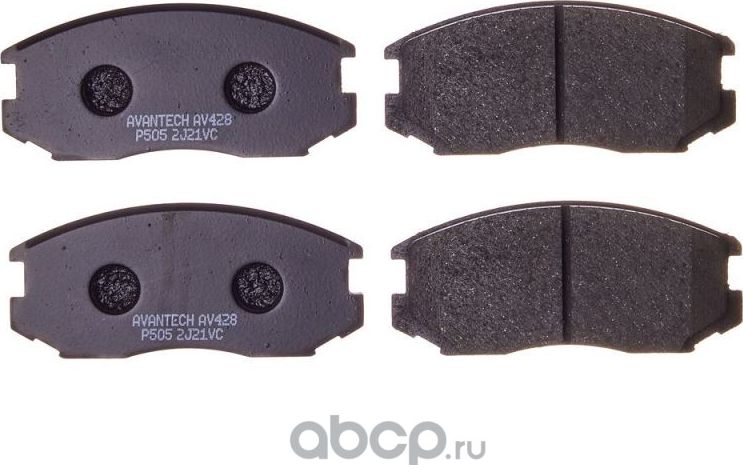 Колодки торм. диск. перед. (Avantech). Артикул AV428