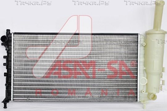 Радиатор охлаждения двигателя ASAM. Артикул 32845