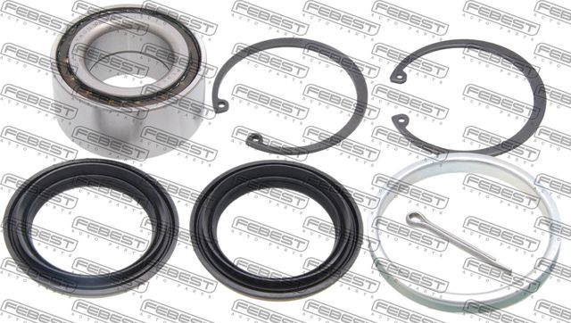 Ступичный подшипник (комплект) Febest передний правый/левый для Nissan Primera P11 1996-2002. Артикул DAC42763538-KIT