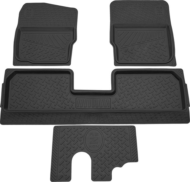 Коврики Rezkon резиновые для салона УАЗ Hunter 2003-2026. Артикул 1041005100