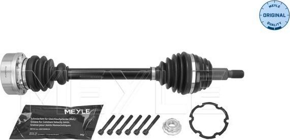 Полуось (привод в сборе, приводной вал) Meyle Original передняя левая для SEAT Toledo II 1998-2004. Артикул 100 498 0147