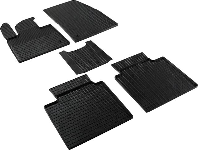 Коврики резиновые Seintex с узором сетка для салона Voyah Free 2023-2026. Артикул 316368