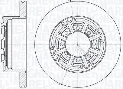 Тормозной диск Magneti Marelli. Артикул 361302040159