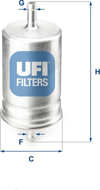 Топливный фильтр UFI. Артикул 31.510.00