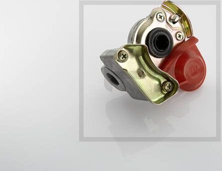 головка пневмосистемы соединительная красная М16х1 5 PE Automotive. Артикул 076.922-10A