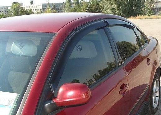 Дефлекторы Cobra Tuning для окон Volkswagen Passat B5 (вкл. B5+) седан 1997-2005. Артикул V21397