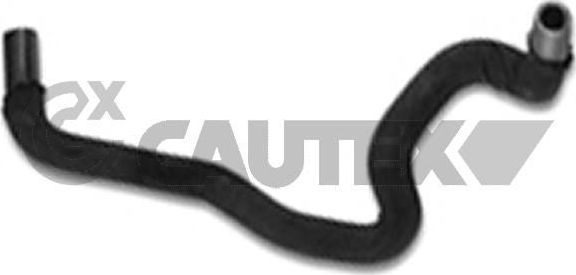 Патрубок радиатора (системы охлаждения) Cautex для Peugeot 607 I 2000-2005. Артикул 036478