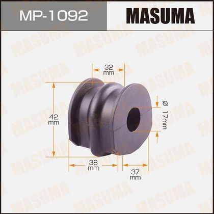 Втулки стабилизатора Masuma задние для Nissan Qashqai II 2013-2024. Артикул MP-1092