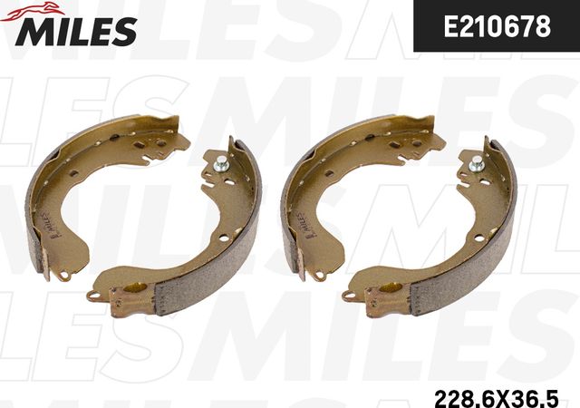 Тормозные колодки Miles задние для Dodge Caliber I 2006-2013. Артикул E210678