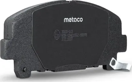 Колодки тормозные HONDA ACCORD 08- перед. (Metaco). Артикул 3000113