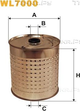 Масляный фильтр WIX Filters. Артикул WL7000