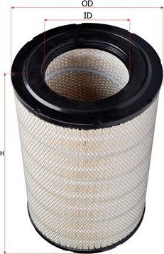 Воздушный фильтр Sakura. Артикул A-2533