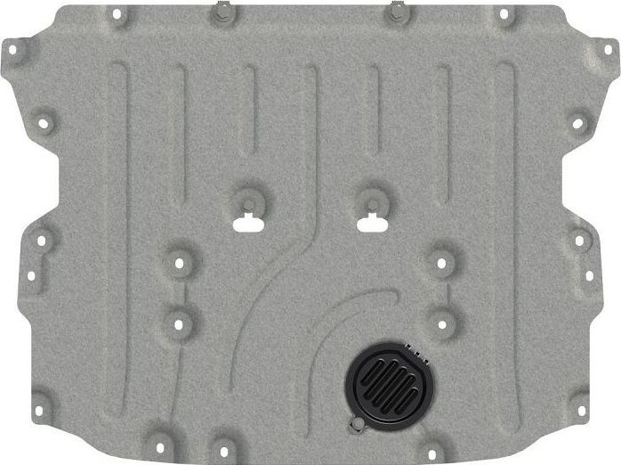 Защита алюминиевая Шериф (3 мм) для картера BMW X4 2018-2026. Артикул 03.3739