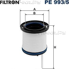 Топливный фильтр Filtron для Audi S5 II (F5) 2018-2026. Артикул PE 993/5