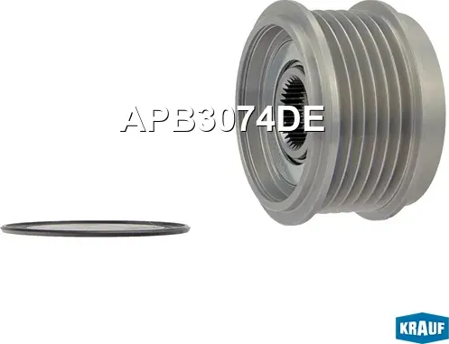 Шкив обгонный генератора Krauf. Артикул APB3074DE
