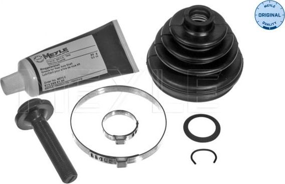 Пыльник ШРУСа наружный Meyle (резина) передний для Audi A4 I (B5) 1995-2001. Артикул 100 498 0027