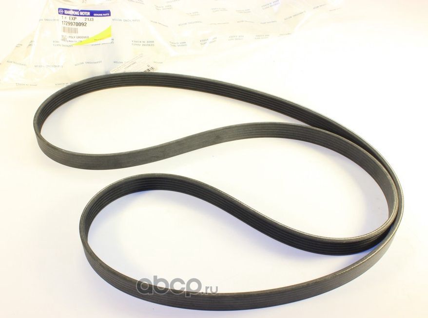 Приводной ремень поликлиновой SsangYong. Артикул 1729970092