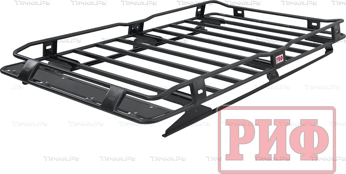 Багажник (корзина) 1200х2100 мм РИФ для Toyota Land Cruiser 200 2007-2021. Артикул RIF200-roof1