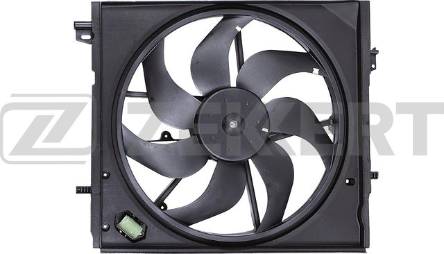 Вентилятор радиатора двигателя Zekkert. Артикул MK-7091