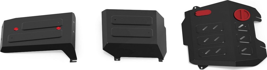 Защита АвтоБроня для картера, КПП, топливного бака и адсорбера Changan UNI-K 2020-2026. Артикул K111.08908.1