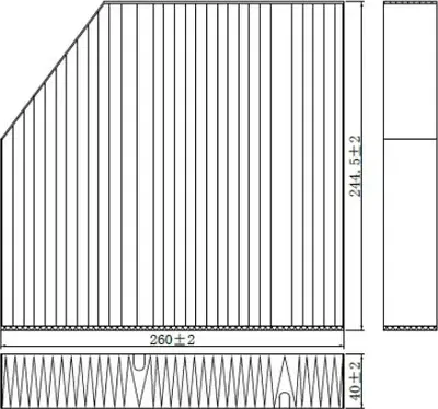 Фильтр для а/м Mercedes GLE V167/C167 (18-)/GLS X167(19-) (CRVC26032) (Carville Racing). Артикул CRVC26032