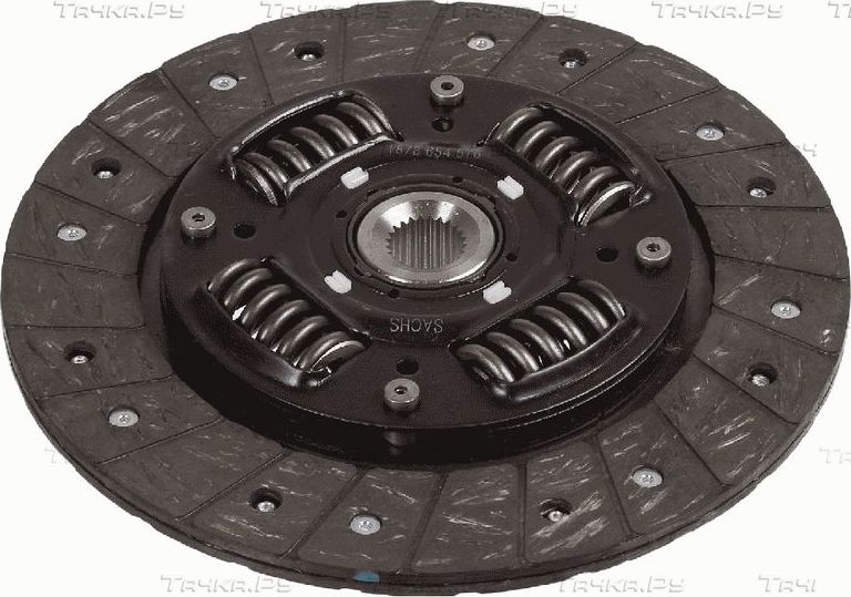 Диск сцепления SACHS для Chevrolet Nubira 2005-2011. Артикул 1878 654 576